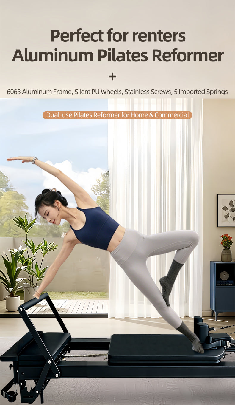 Multifunctional Pilates DY36 Core Bed, Multi-Level Spring Adjustment, Commercial High-Low Frame Training Equipment