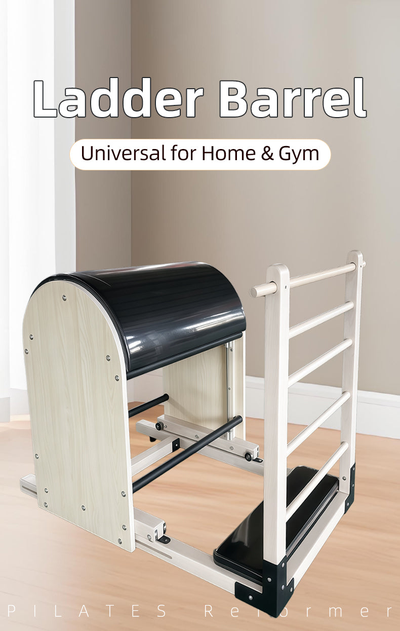 Imported Maple Wood Pilates Ladder Barrel, Large Equipment for Yoga Studios and Personal Training, Spinal Correction, Stretching, and Mobility Training.