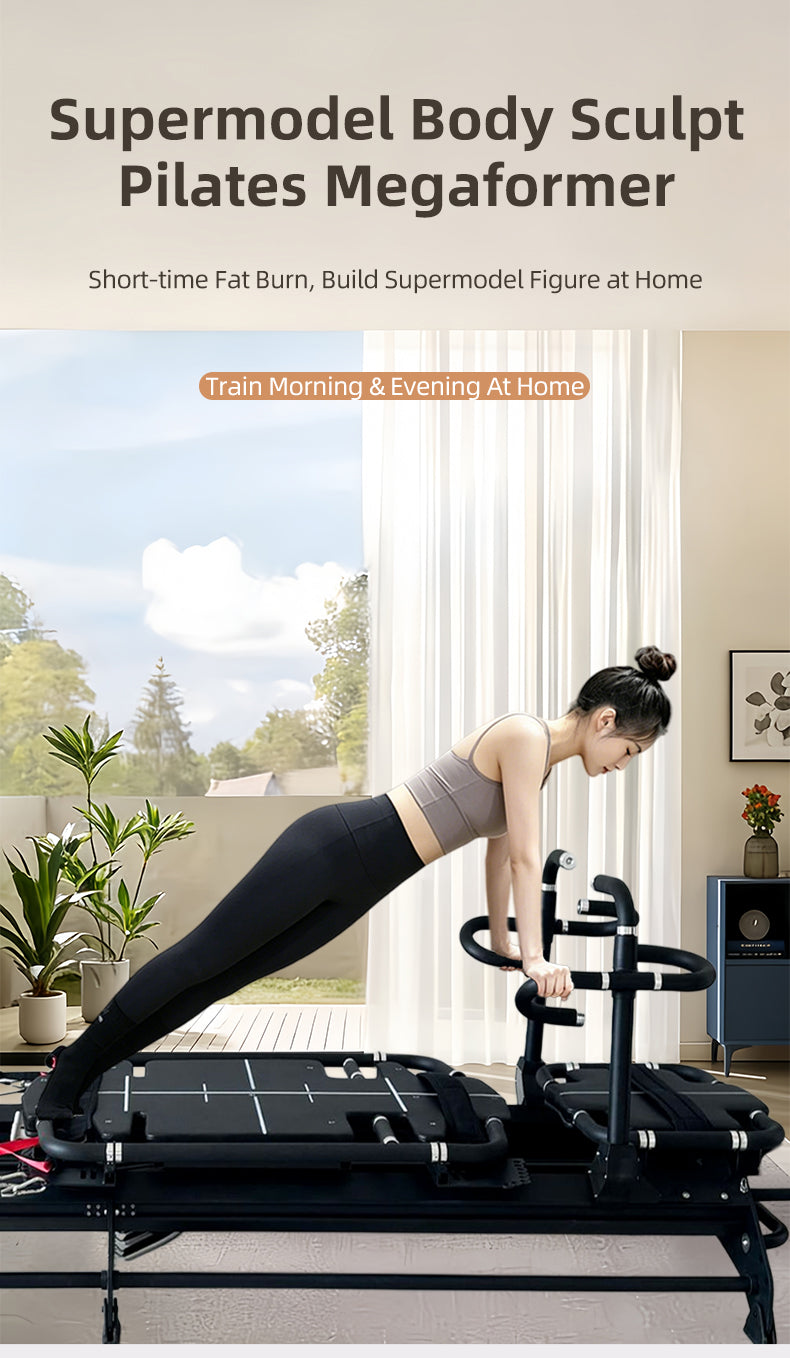 Pilates supermodel machine multifunctional comprehensive training bed, yoga studio Victoria’s Secret machine, bidirectional sliding rail, postpartum body shaping large equipment