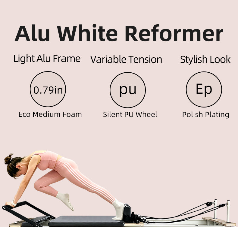 Steel Frame Upgraded Pilates Core Bed DL 13 Gym-Specific Multi-Spring Resistance Full-Body Shaping Training Bed