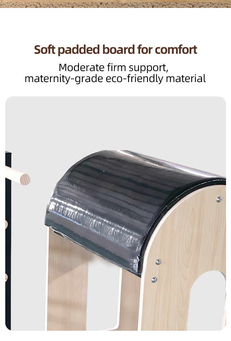Imported maple Pilates ladder barrel, large equipment for spinal correction in yoga studios, barrel for waist and back stretching and posture training