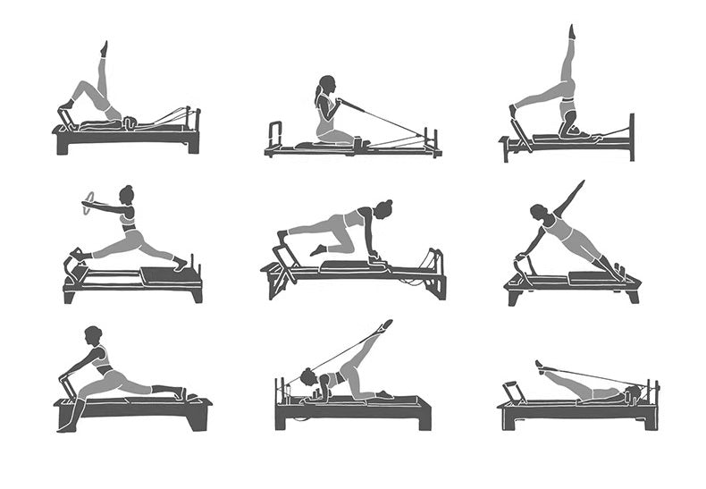 New Victoria's Secret Pilates Machine, Six-in-One Integrated Elevated Bed Ladder Bucket Stable Step Chair Comprehensive Shaping Training Equipment