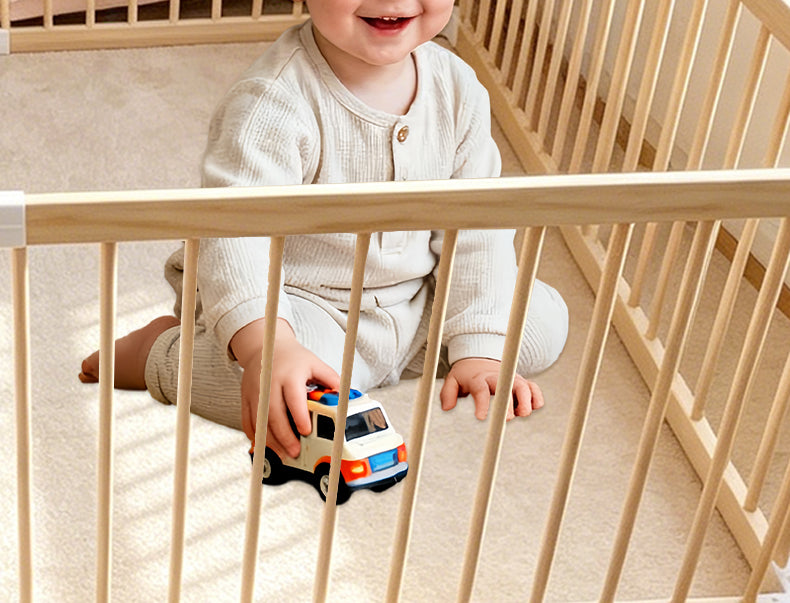 Home baby playpen for crawling and walking training, integrated toddler safety protection fence