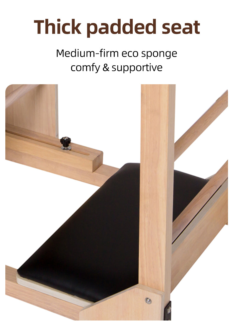 Professional Oak Wood Pilates Ladder Barrel, Balance Rehabilitation, Leg Shaping, Spinal Stretching, Commercial Yoga Equipment