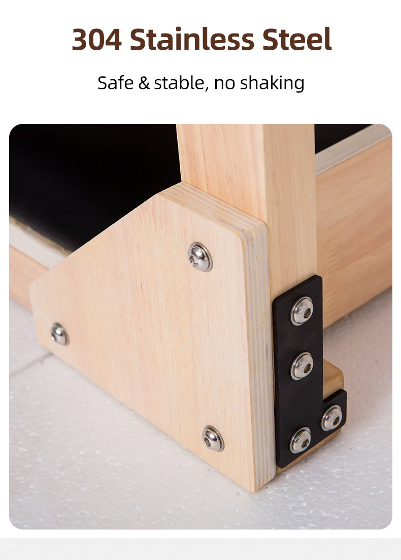 Professional Oak Wood Pilates Ladder Barrel, Balance Rehabilitation, Leg Shaping, Spinal Stretching, Commercial Yoga Equipment
