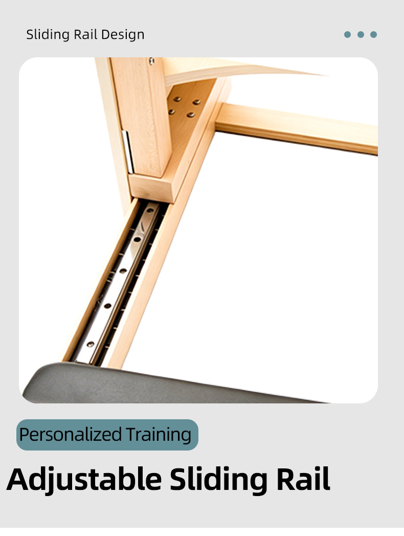 Imported lightweight Pilates DY-03 ladder barrel with a curved anti-slip design, for at-home posture correction and spinal stretching.