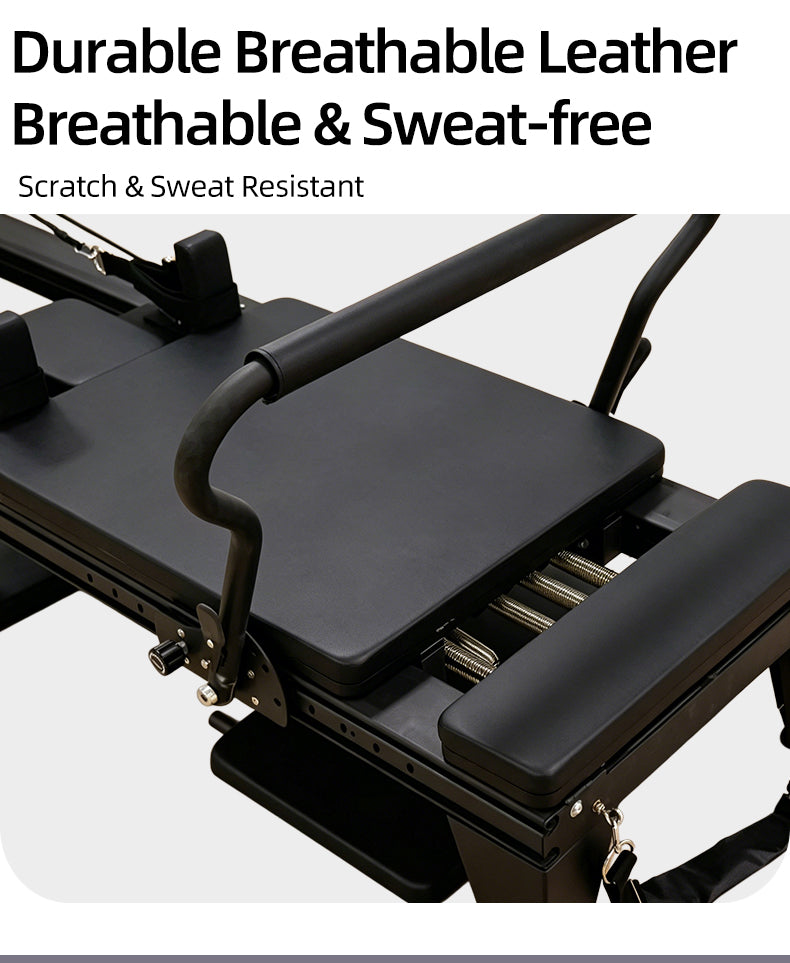 Aluminum Alloy Pilates Reformer Professional Large Equipment Commercial Sliding Track Postpartum Body Shaping Training Bed for Yoga Studios