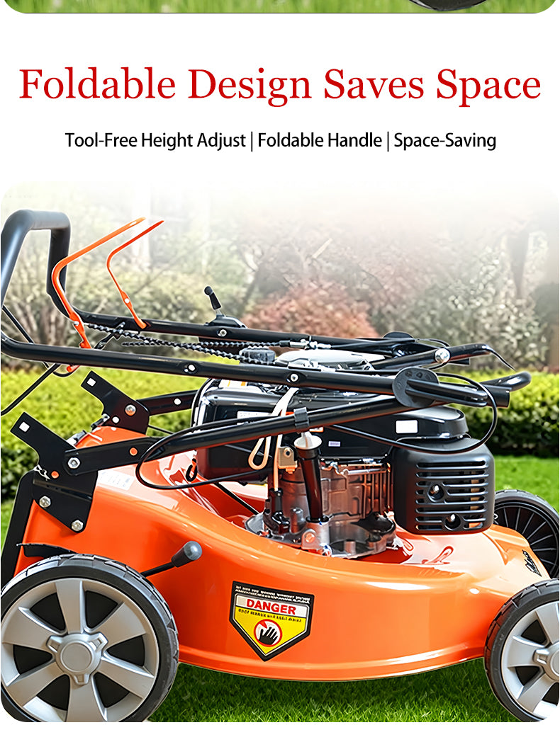 Manual Push Weeding Machine, No Electricity, No Oil, Household Garden Lawn Grass Cutter and Soil Loosening Weeding Tool