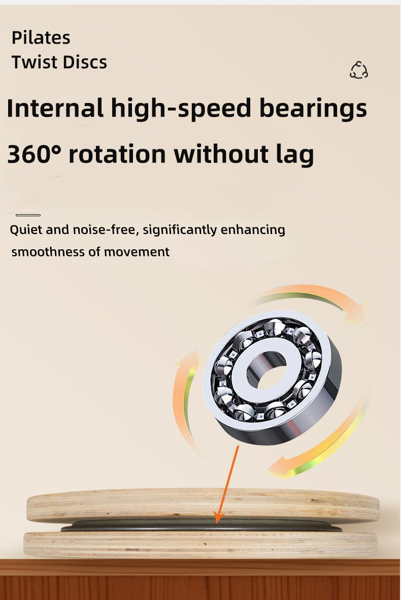 High load-bearing twist disc with non-slip base, home waist-twisting, body-shaping, fat-reducing exercise equipment for men and women