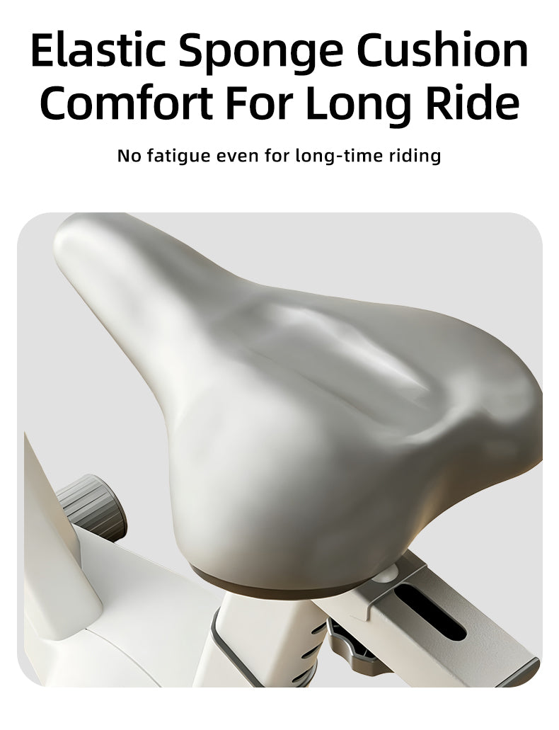 Electromagnetic-controlled indoor exercise bike for home use, quiet indoor fitness bike, fully enclosed flywheel smart magnetic resistance exercise bike.