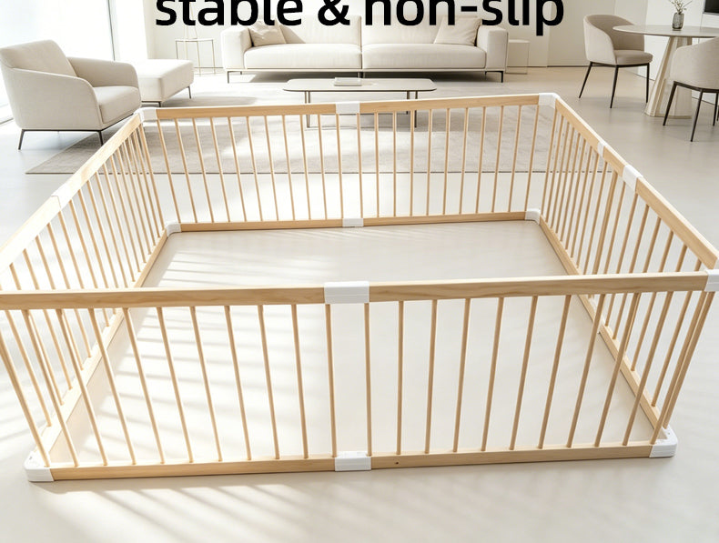 Home baby playpen for crawling and walking training, integrated toddler safety protection fence
