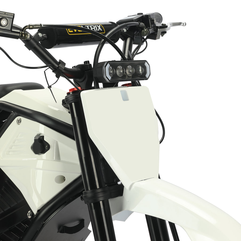 MDD-03B 3000W Electric Dirt Bike, White