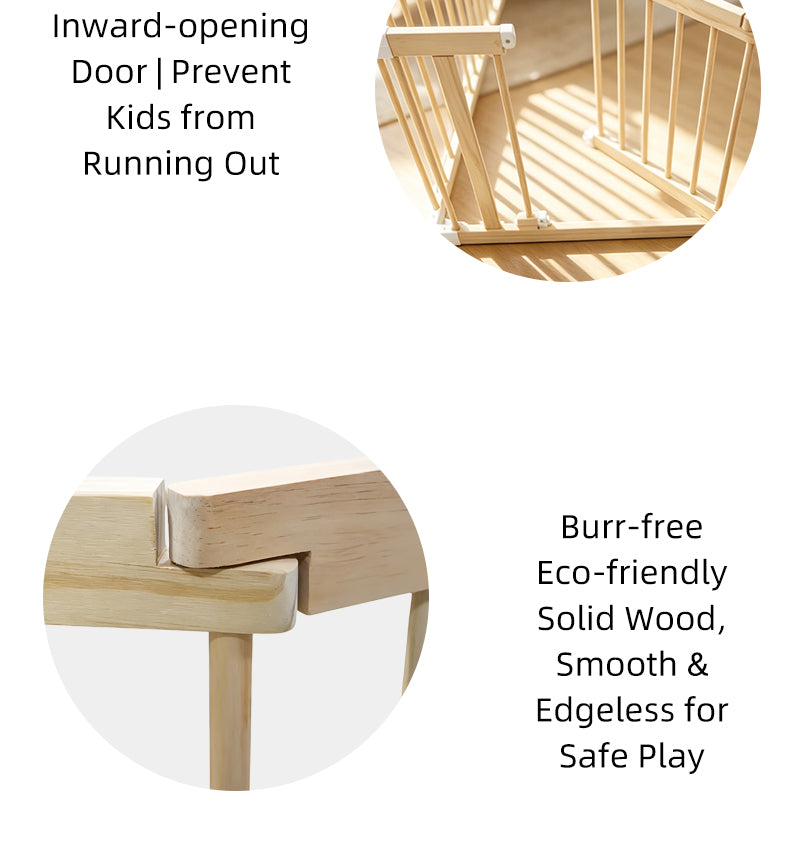 Home baby playpen for crawling and walking training, integrated toddler safety protection fence