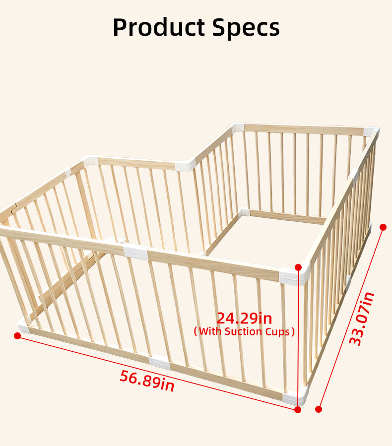Home baby playpen for crawling and walking training, integrated toddler safety protection fence