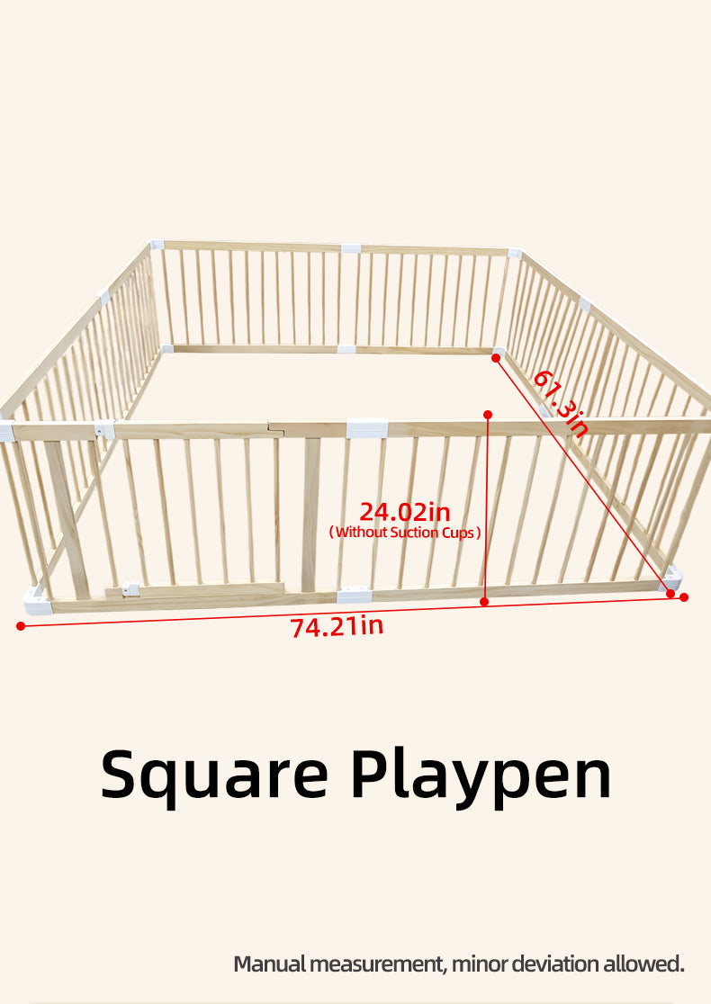 Home baby playpen for crawling and walking training, integrated toddler safety protection fence