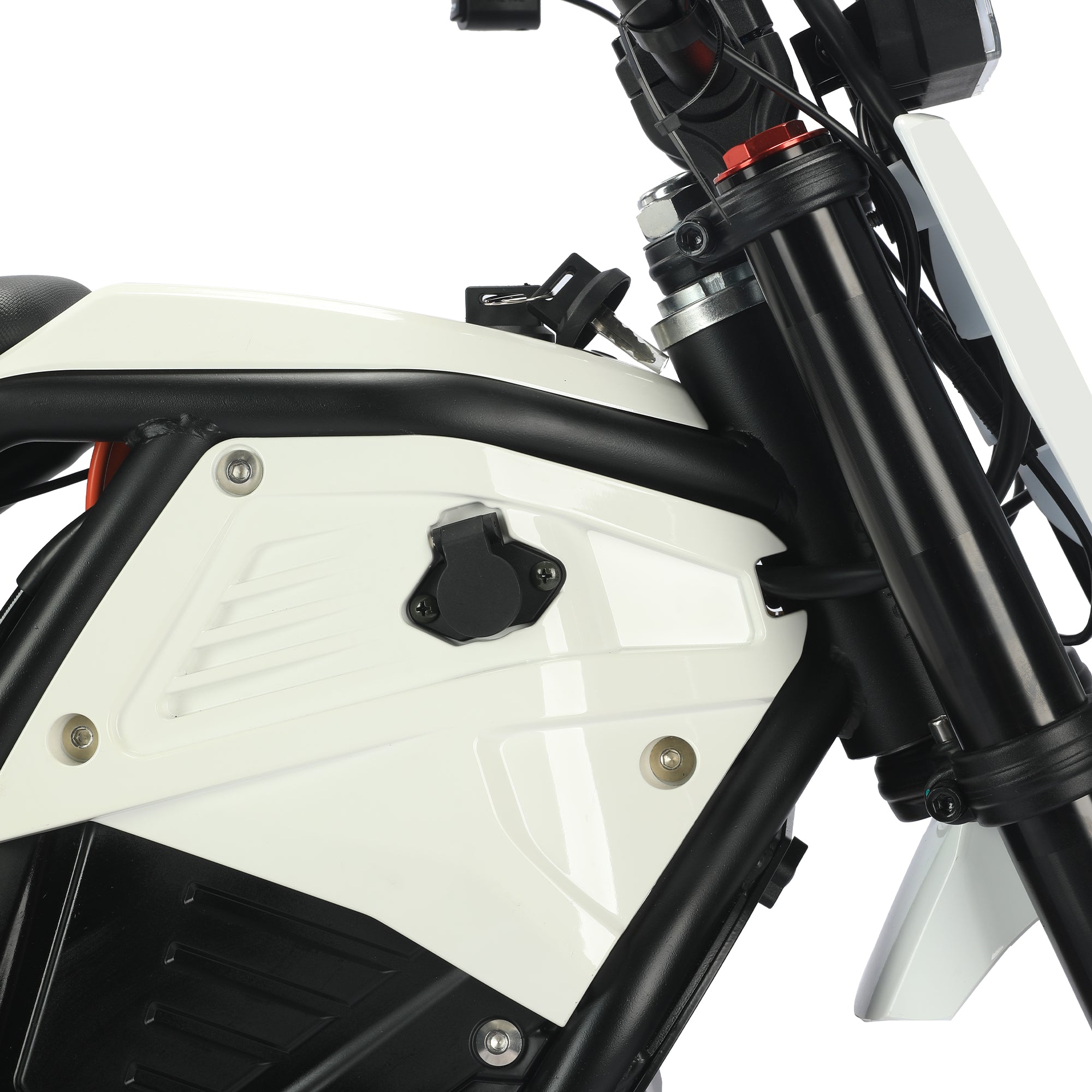 MDD-03B 3000W Electric Dirt Bike, White