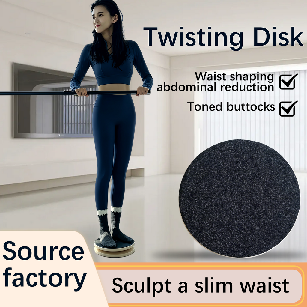 High load-bearing twist disc with non-slip base, home waist-twisting, body-shaping, fat-reducing exercise equipment for men and women