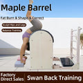 Thick reinforced maple ladder barrel, specialized equipment for Pilates studios for spinal relaxation, shoulder opening, and back shaping.