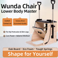 Solid oaken step stool, sturdy and durable for home use, multi-functional thickened stepping stool