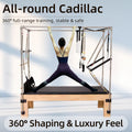 Oak wood Cadillac bed Pilates large equipment core bed for home use, professional elevated training bed for yoga studios