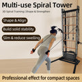 Professional Pilates Multifunctional Spiral Tower Full-Track Sliding Tower Core Shaping Equipment for Yoga Studios