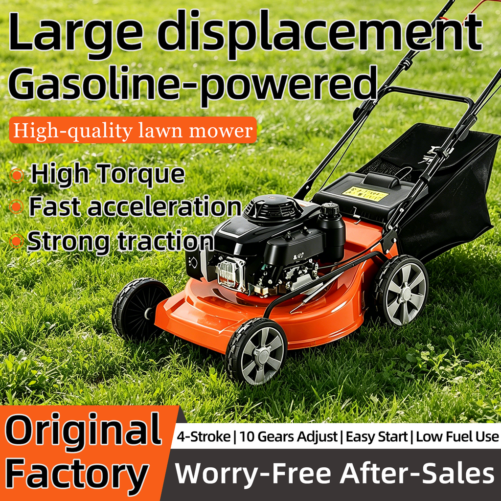Manual Push Weeding Machine, No Electricity, No Oil, Household Garden Lawn Grass Cutter and Soil Loosening Weeding Tool