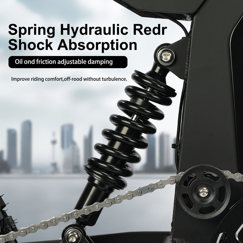 MDD-07B 3000W Electric Dirt Bike, Black