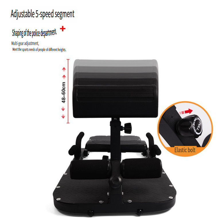 Home Fitness Equipment: Squat and Leg Curl Machine – For Glute, Abdominal, and Leg Workouts