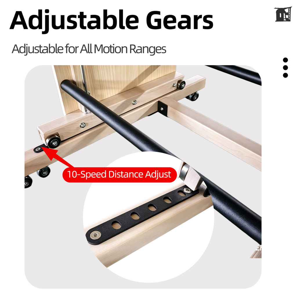 Imported Maple Wood Pilates Ladder Barrel, Large Equipment for Yoga Studios and Personal Training, Spinal Correction, Stretching, and Mobility Training.