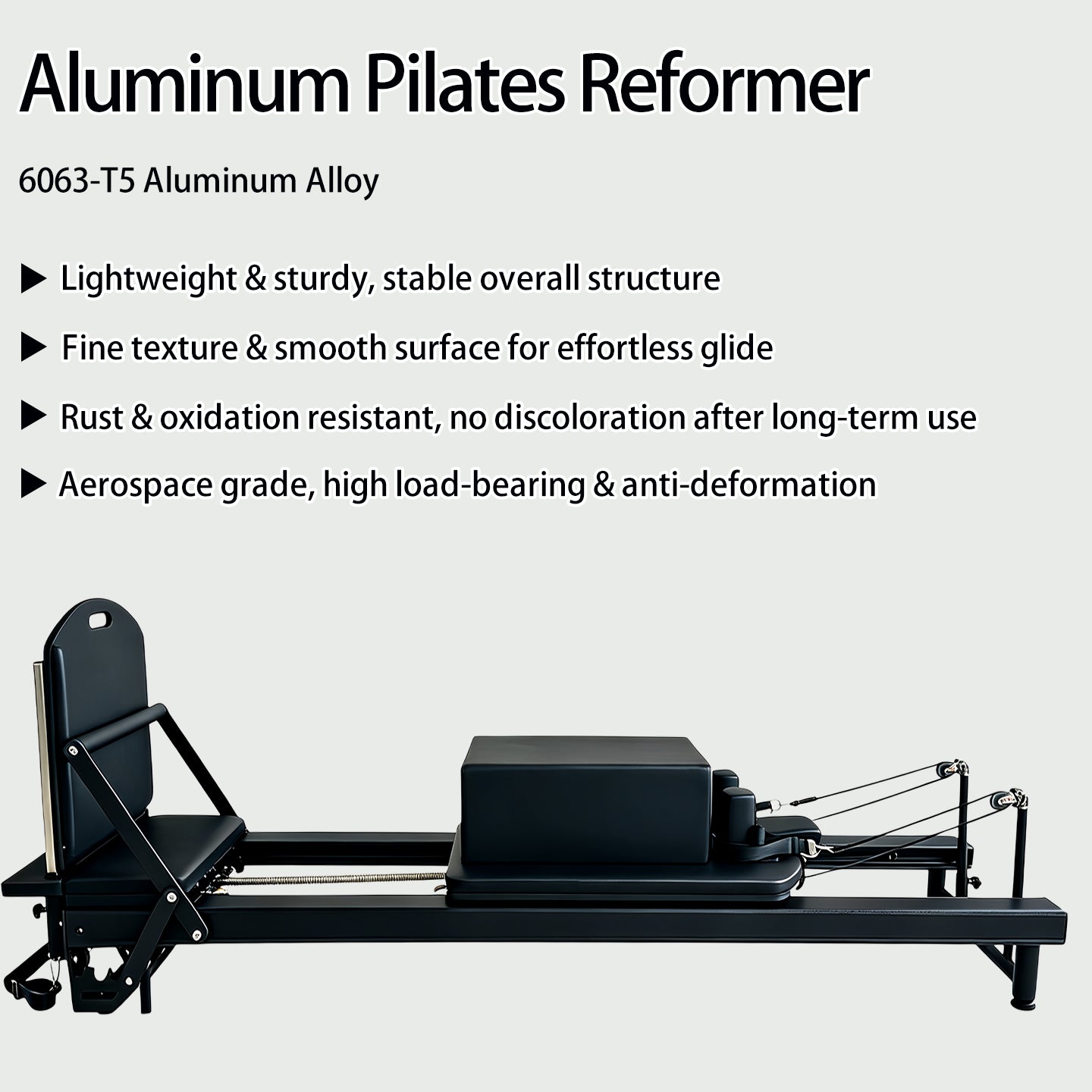 Multifunctional Pilates DY36 Core Bed, Multi-Level Spring Adjustment, Commercial High-Low Frame Training Equipment