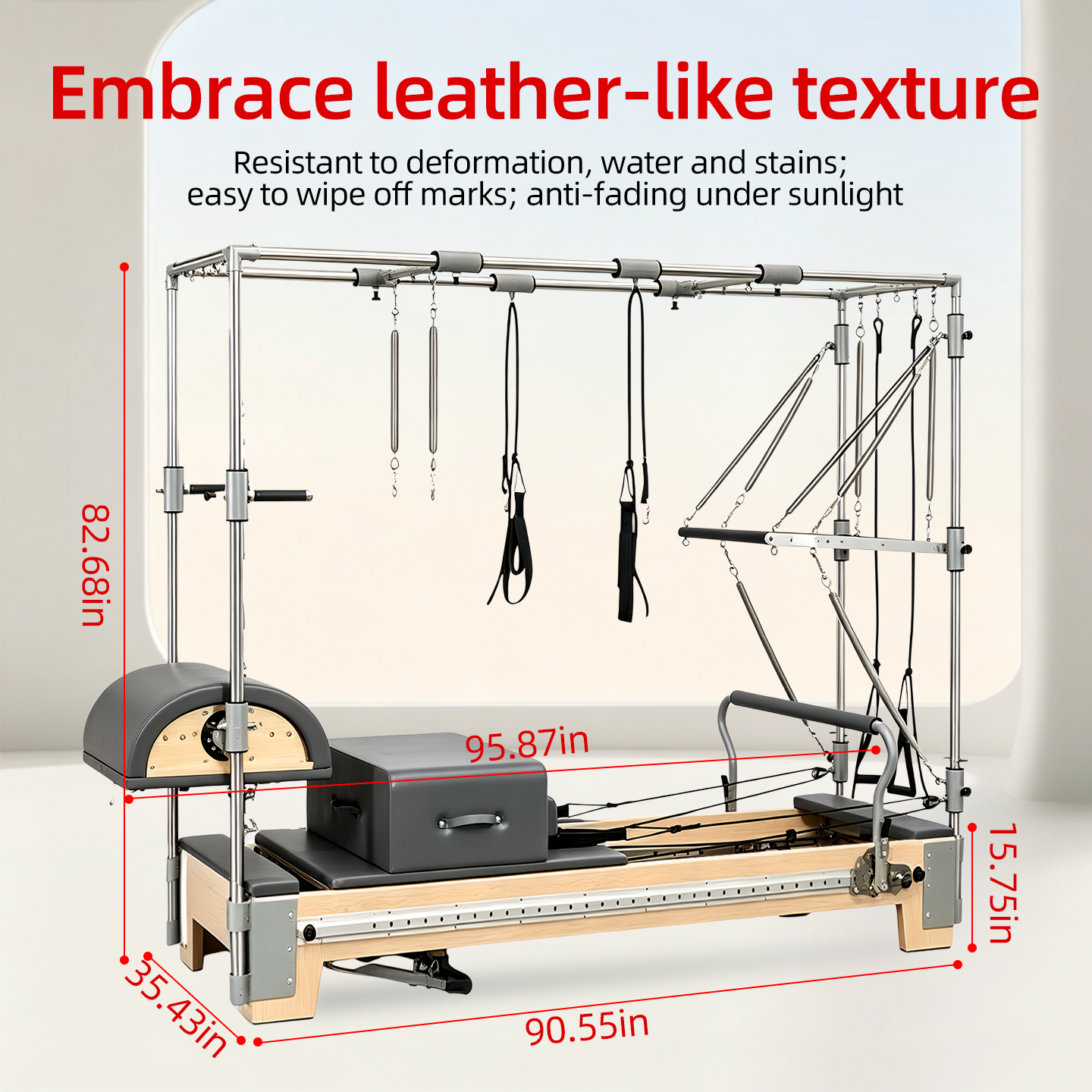 New Victoria's Secret Pilates Machine, Six-in-One Integrated Elevated Bed Ladder Bucket Stable Step Chair Comprehensive Shaping Training Equipment