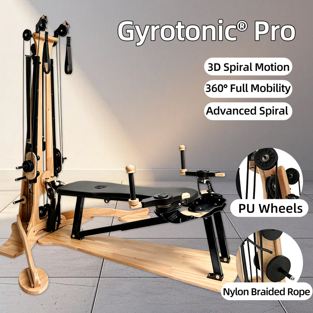Premium oak movement training system, professional yoga studio spinal spiral flow training frame full set of accessories