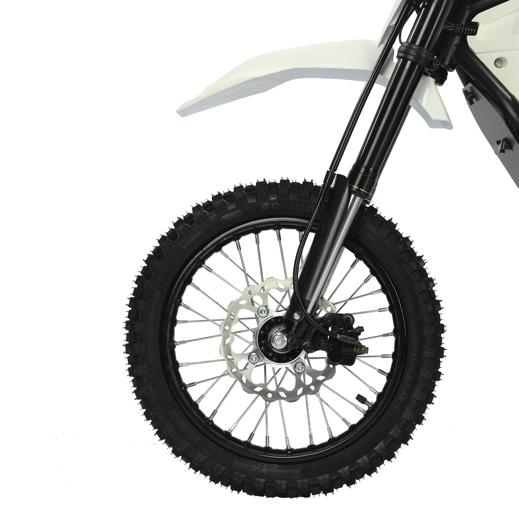 MDD-03B 3000W Electric Dirt Bike, White