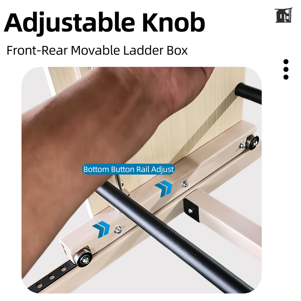 Imported Maple Wood Pilates Ladder Barrel, Large Equipment for Yoga Studios and Personal Training, Spinal Correction, Stretching, and Mobility Training.