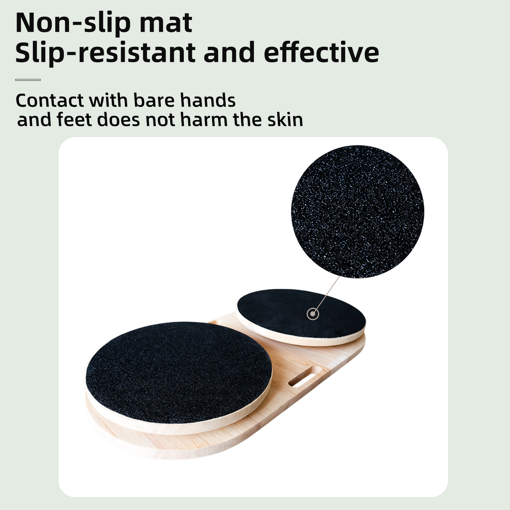 Thickened Waist twister board two pieces, quiet and smooth, home-use fat-reducing waist trainer, waist-shaping exercise turntable