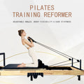 Retractable-leg foldable pilates core bed, large Pilates equipment, space-saving yoga training bed for small apartments