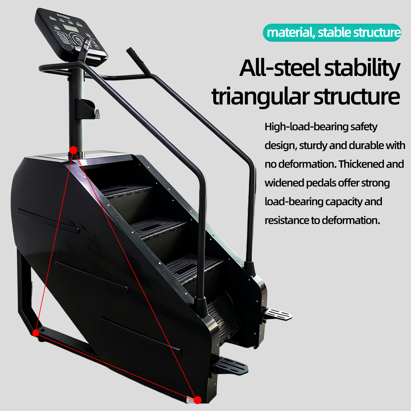 Factory Direct Commercial Stair Master, Gym-Specific Stepper Aerobic Fitness Equipment