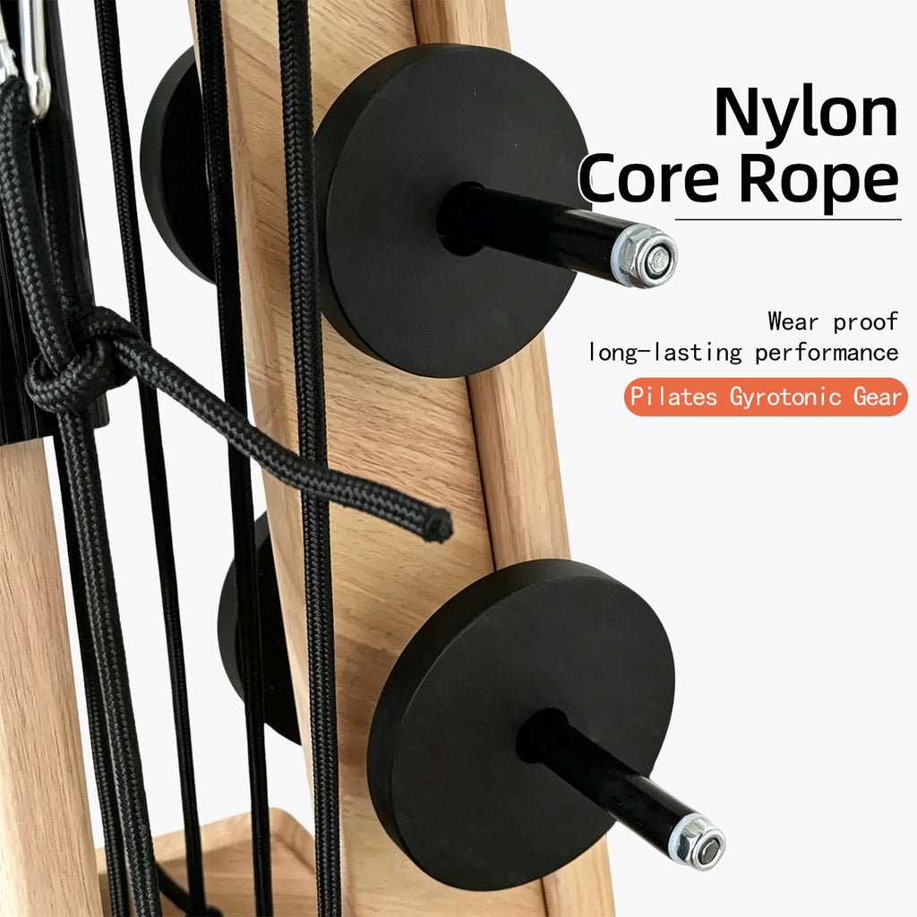 Premium oak movement training system, professional yoga studio spinal spiral flow training frame full set of accessories