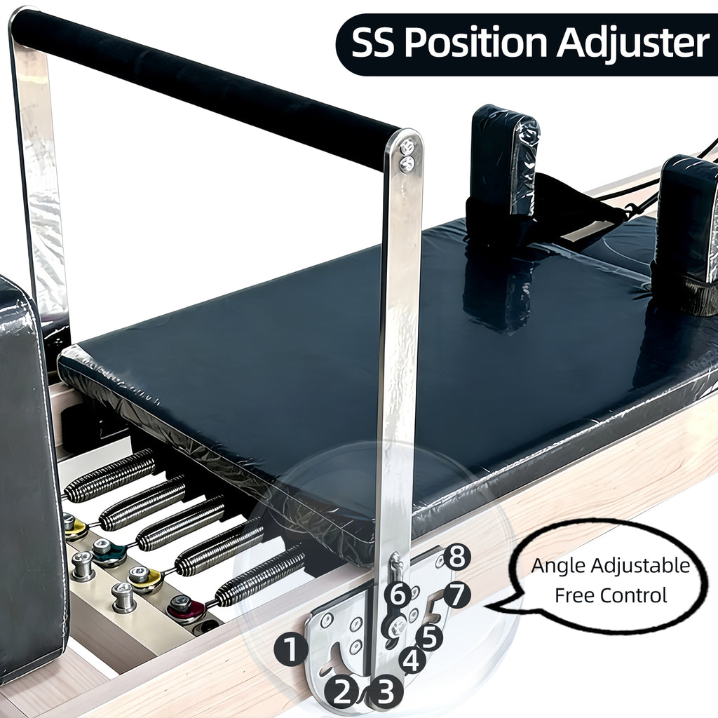 Foldable Pilates Core Bed for Home Use, Yoga Large Equipment Sliding Bed, Beginner-Friendly Shaping Training Bed