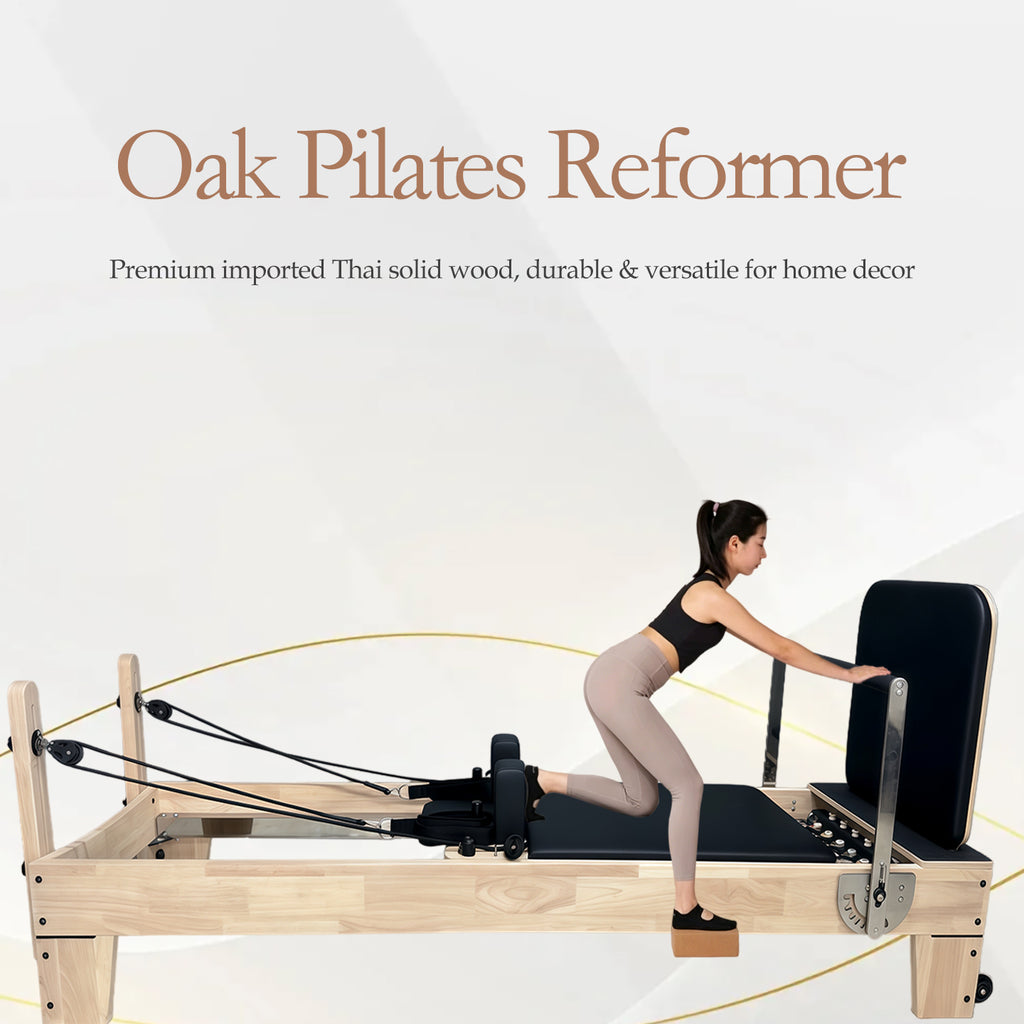 Imported oak Pilates core bed, commercial professional large equipment, yoga studio body-shaping rehabilitation training bed