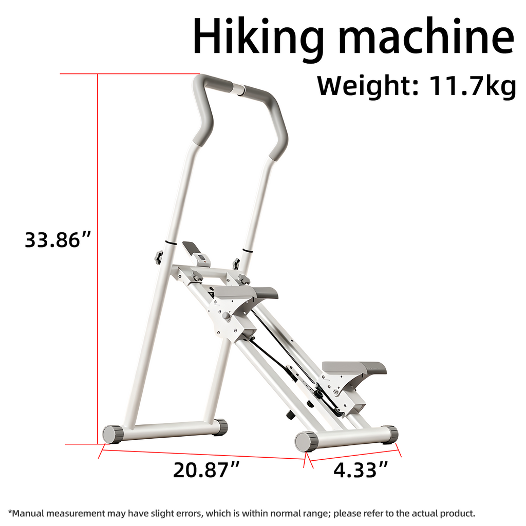 Home stair climber machine, mountain-climbing stepper machine, silent hydraulic stepper, indoor fat-burning incline fitness equipment, leg-slimming and butt-lifting aerobic exercise equipment
