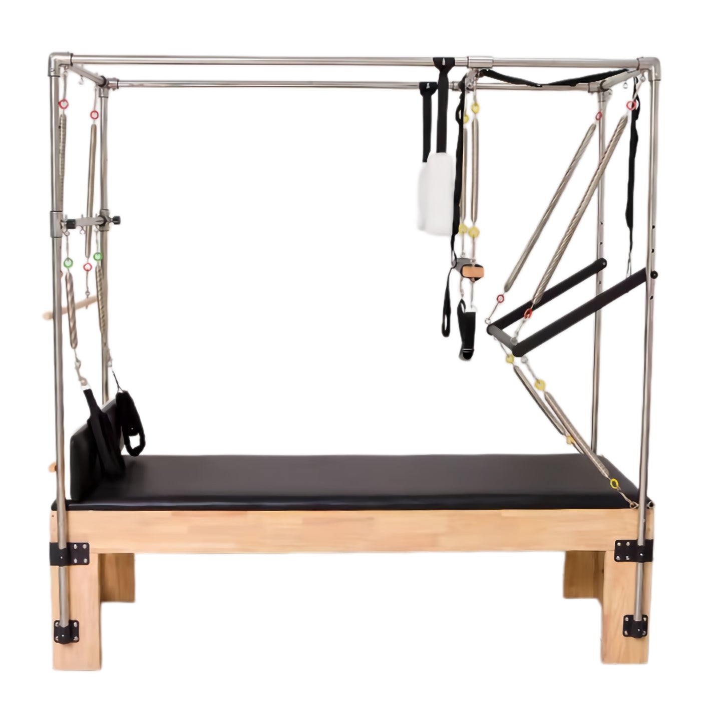 Oak wood Cadillac bed Pilates large equipment core bed for home use, professional elevated training bed for yoga studios