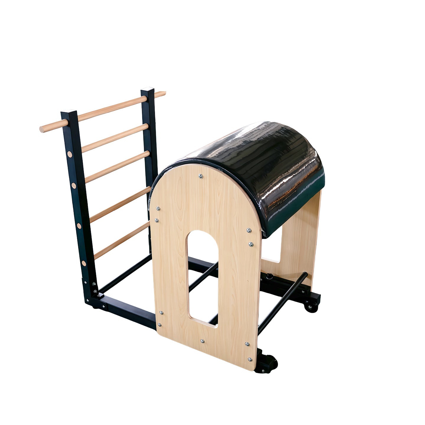 Imported maple Pilates ladder barrel, large equipment for spinal correction in yoga studios, barrel for waist and back stretching and posture training