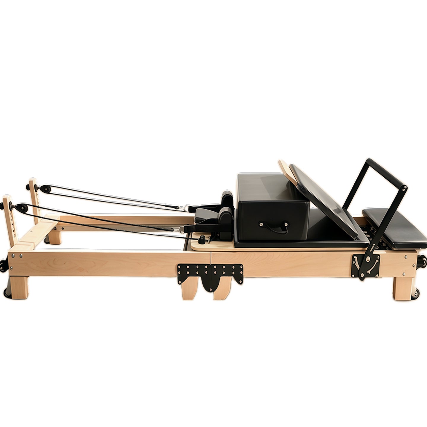 Imported Maple Pilates Core Bed Home Foldable Version Silent Sliding Rail Shaping Pilates Large Equipment
