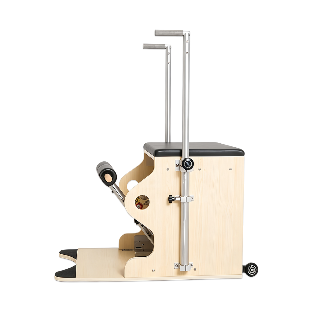 Imported maple wood stable step chair DY-04 Pilates large equipment, yoga studio private training posture correction step chair.