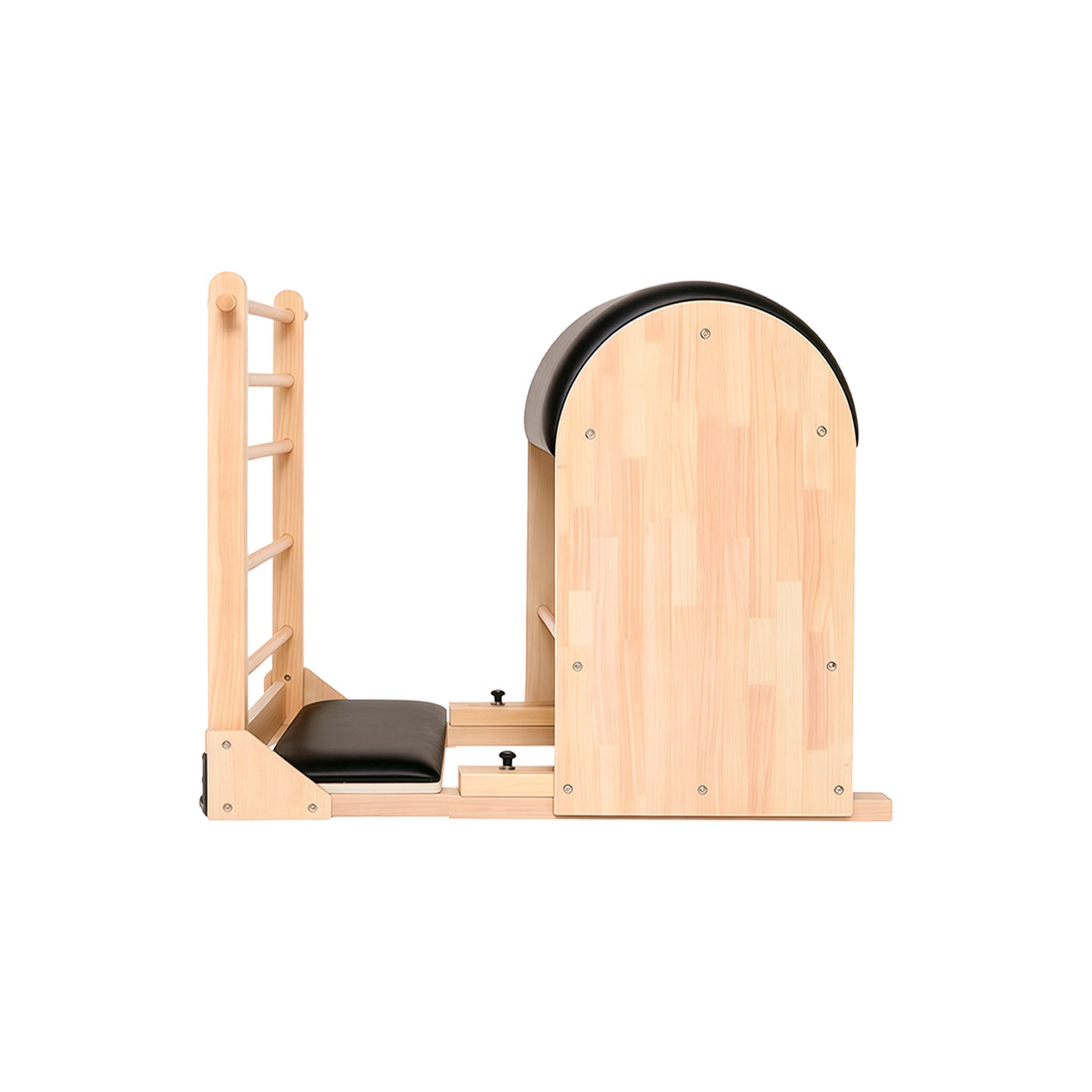 Professional Oak Wood Pilates Ladder Barrel, Balance Rehabilitation, Leg Shaping, Spinal Stretching, Commercial Yoga Equipment