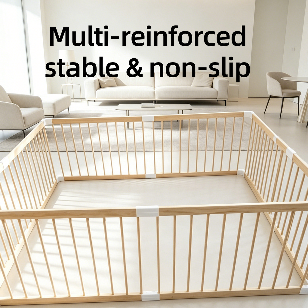 Home baby playpen for crawling and walking training, integrated toddler safety protection fence