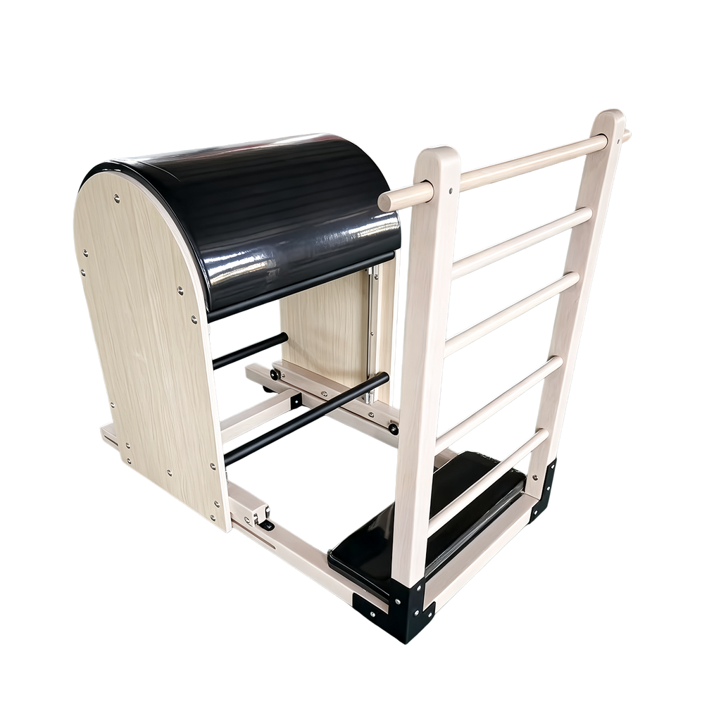 Imported Maple Wood Pilates Ladder Barrel, Large Equipment for Yoga Studios and Personal Training, Spinal Correction, Stretching, and Mobility Training.