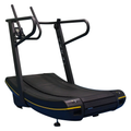 Non-motorized, non-electric curved treadmill—commercial-grade, large, multifunctional fitness equipment suitable for gyms, studios, and home use.