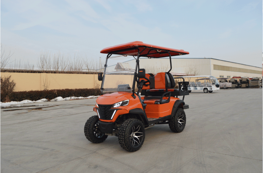 2-Seater and 4-Seater Electric Golf Carts and Sightseeing Vehicles for Scenic Areas